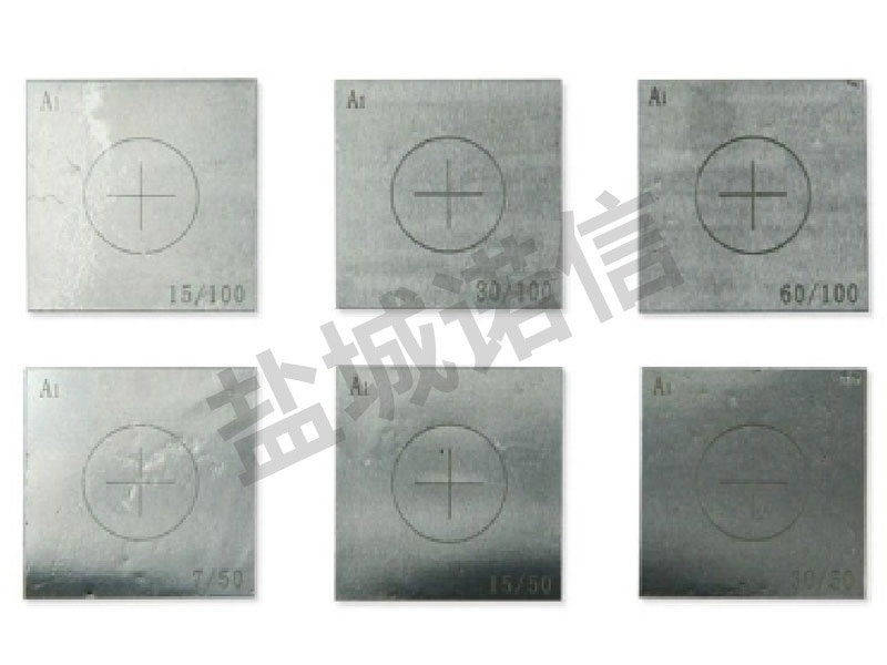 A1型灵敏度试片